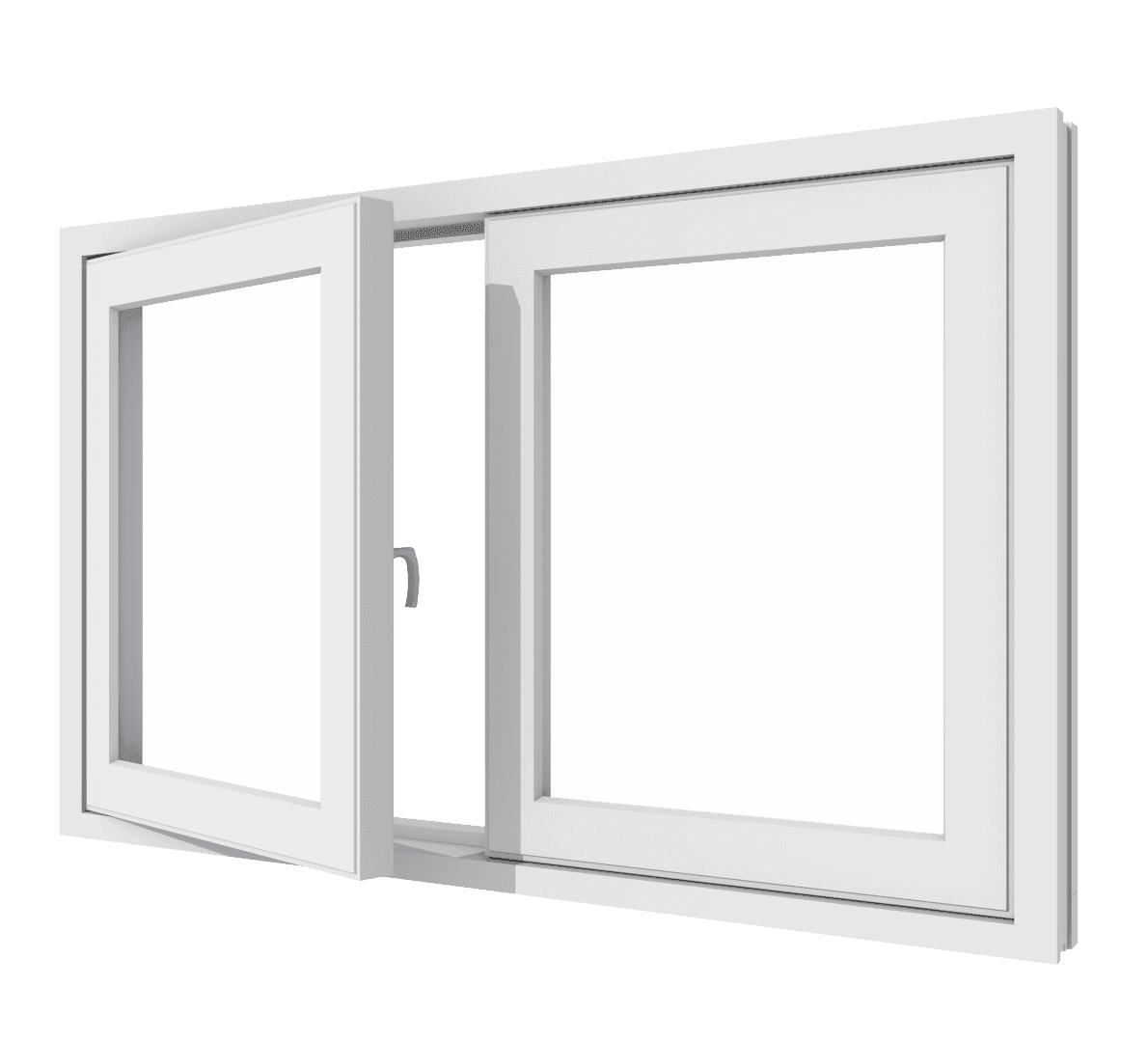 Draairaam (stolp) - buitendraaiend | hout